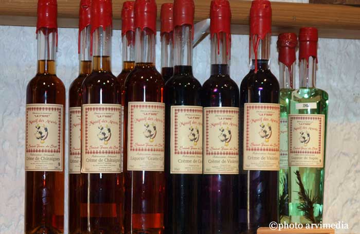 cassis chataigne, fabriqué en Haute Savoie